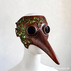 Upai Golden Phoenix Cosplay Mask