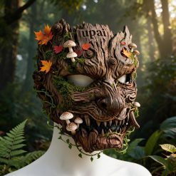 Upai Kitsune Spirit Cosplay Mask